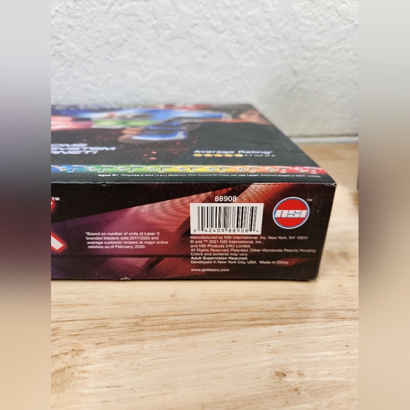 Laser X Evolution set of 2 Blaster to Blaster By NSI International New Sealed - Picture 6 of 7
